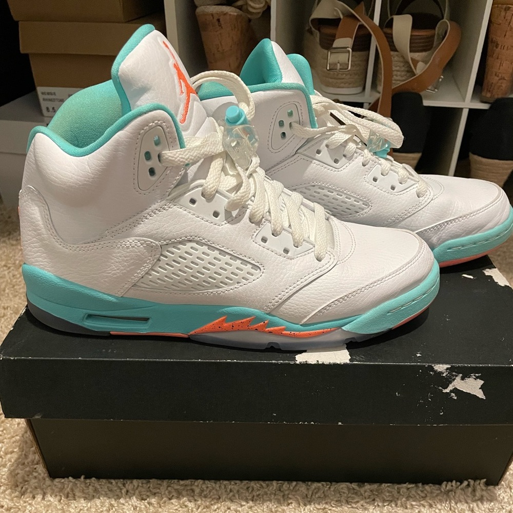 Air Jordan 5 aqua